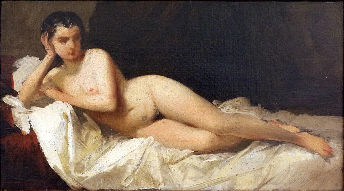 Nudo femminile sdraiato - Galleria d'Arte Moderna, Genova